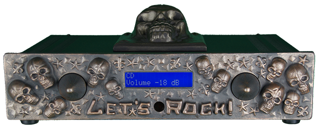 AARON LET'S ROCK! catacomb style ® High End Stereo integrated amplifier