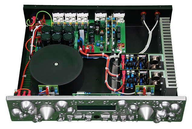 AARON LET'S ROCK! inside look ® High End Stereo integrated amplifier AARON LET'S ROCK! inside look ® High End Stereo integrated amplifier