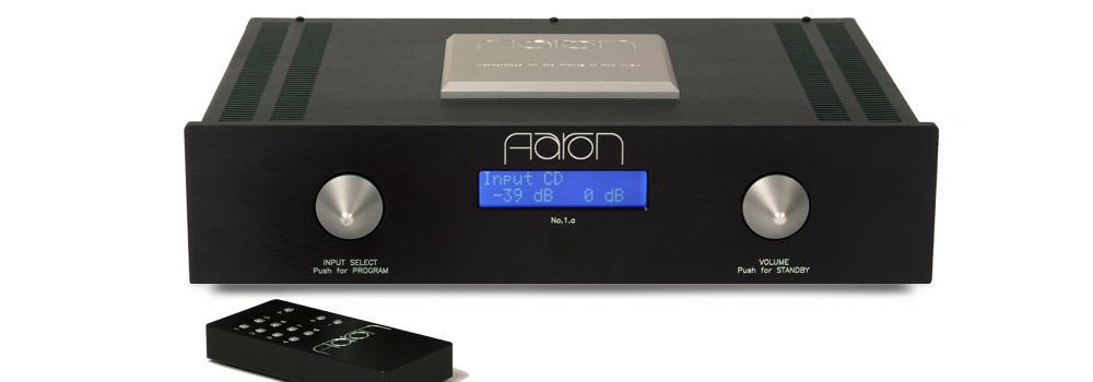 AARON No.1.a ultimativer High End Stereo Vollverstärker in der Version night shadow