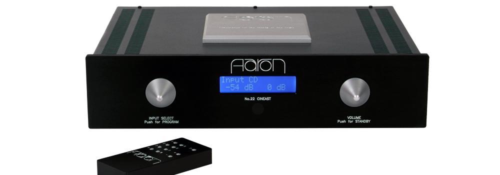 AARON No.22 Cineast. The Preamplifier for Music-lovers and for the cinephiles.