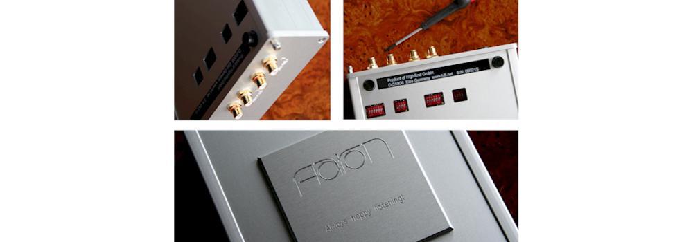 AARON High End Phono Preamplifier. Suitable for every cartridge. MC, MM, MI.